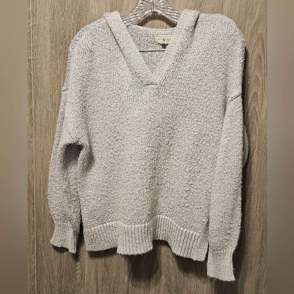 Lou & Grey Glitter Hooded Sweater